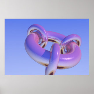 フラクタルトーラスの進行1 ポスター