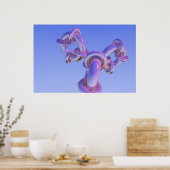 フラクタルトーラスの進行2 ポスター (キッチン)