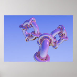 フラクタルトーラスの進行2 ポスター