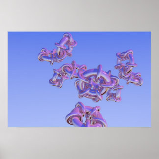 フラクタルトーラスの進行3 ポスター