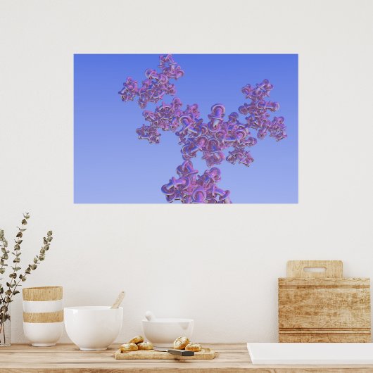 フラクタルトーラスの進行4 ポスター (キッチン)