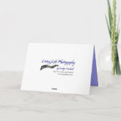 フラクタルハッピーバースデーカード カード (裏面)