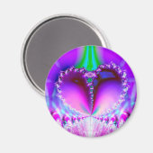 フラクタルハート マグネット (正面/裏面)