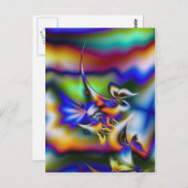 フラクタルバタフライファンタジー ポストカード (正面/裏面)