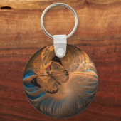 フラクタルバタフライ キーホルダー (正面)