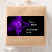 フラクタルバラ1紫バイオレットブラック ラベル (インサイチュ)