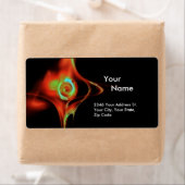 フラクタルバラ1赤グリーンブルーターカーズブラック ラベル (インサイチュ)