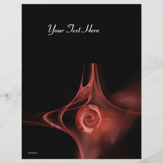 フラクタルバラ3ソフトアンティーク赤 チラシ (正面)