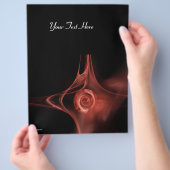 フラクタルバラ3ソフトアンティーク赤 チラシ (手)