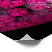 フラクタルパターンポスター ポスター (角)