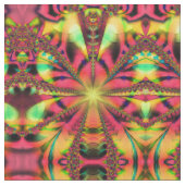 フラクタルパターン生地 ファブリック (クローズアップ)