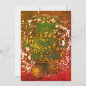 フラクタルパターン 案内状 (正面)