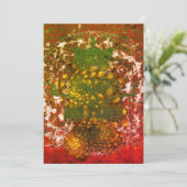 フラクタルパターン 案内状 (スタンド正面)