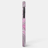 フラクタルピンクフラワードリーム、フローラファンタジーパターン Case-Mate iPhoneケース (裏面/左)