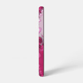 フラクタルピンク渦モノグラム SAMSUNG GALAXYケース (左側面)