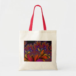 フラクタルピーコック鉱石 トートバッグ