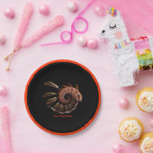 フラクタルファイアバード ペーパープレート (パーティー)