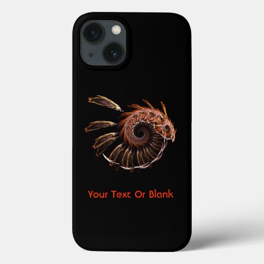 フラクタルファイアバード Case-Mate iPhoneケース (裏面)