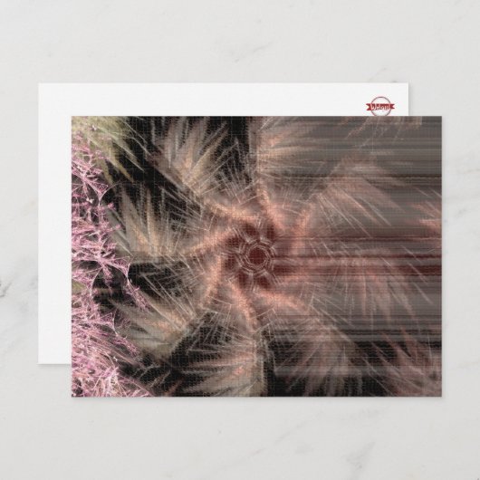 フラクタルファンのポストカード ポストカード (正面/裏面)