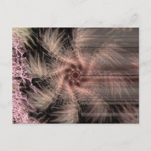 フラクタルファンのポストカード ポストカード (正面)