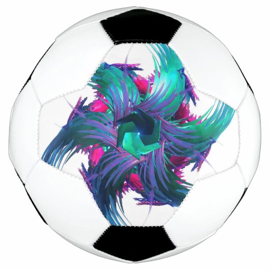 フラクタルファンタジー旋回サッカーボール サッカーボール (正面)