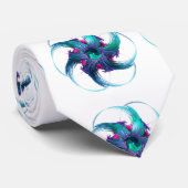 フラクタルファンタジー旋回ネックタイ ネクタイ (ロール)