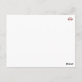 フラクタルファンタジー昆虫はがき ポストカード (裏面)