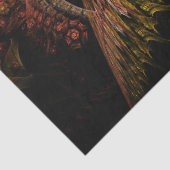 フラクタルファンタジー金ゴールドデザイン抽象芸術21デコページ 薄葉紙 (詳細)