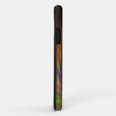 フラクタルフェザーと名前をカスタムする Case-Mate iPhoneケース (裏面/右)