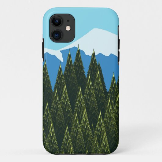 フラクタルフォレスト Case-Mate iPhoneケース (裏面)