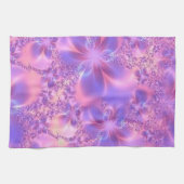 フラクタルフラワーキッチンタオル キッチンタオル (横)