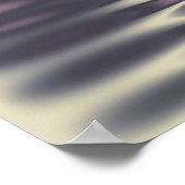 フラクタルフラワークレマティスレイク ポスター (角)