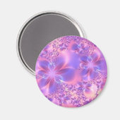 フラクタルフラワーマグネット マグネット (正面/裏面)