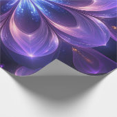 フラクタルフラワーラッピング紙 ラッピングペーパー (角)