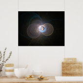 フラクタルフレーム： 3 ポスター (キッチン)