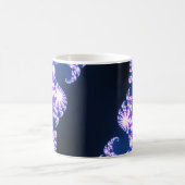 フラクタルブルー コーヒーマグカップ (中央)
