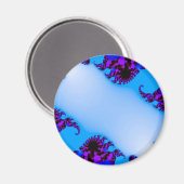 フラクタルブルー マグネット (正面/裏面)