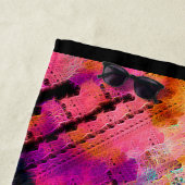 フラクタルブレインストーミング ビーチタオル (インサイチュ)