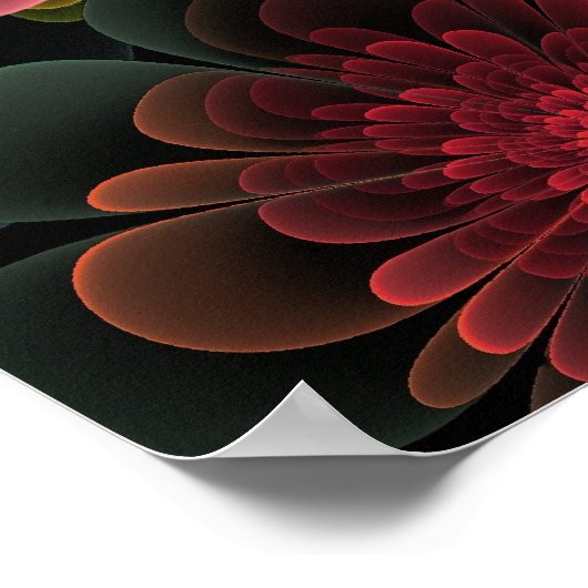 フラクタルブーケ ポスター (角)