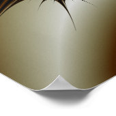 フラクタルプリントポスター ポスター (角)