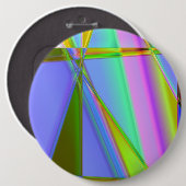 フラクタルボタン 缶バッジ (正面&裏面)