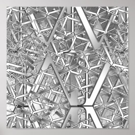 フラクタルポスター ポスター (正面)