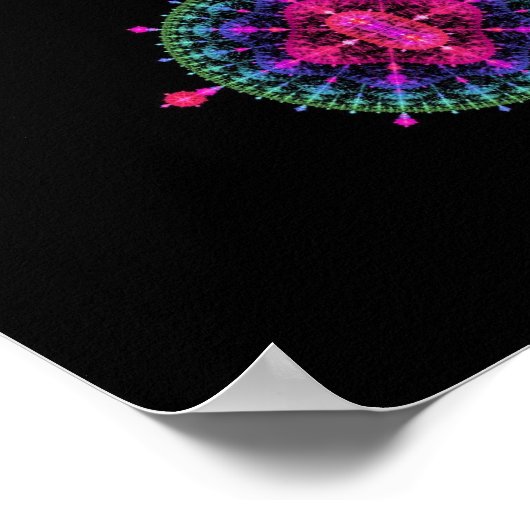 フラクタルポスター ポスター (角)