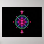 フラクタルポスター ポスター (正面)
