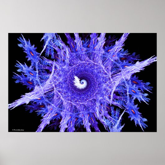 フラクタルポスター_02 ポスター (正面)