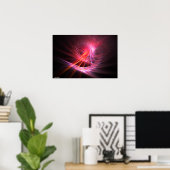 フラクタルポスター(_10) ポスター (ホームオフィス)