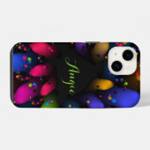 フラクタルポレンマーク iPhoneケース (裏面横)