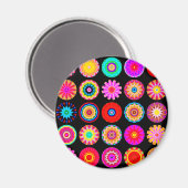 フラクタルマンダラ マグネット (正面/裏面)