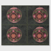 フラクタルメリーアートオーナメント ラッピングペーパー (フラット)