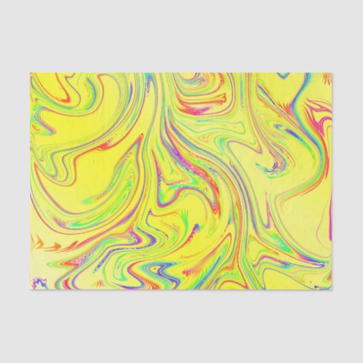 フラクタルモダンを伴う曲がったパタ違うーン 薄葉紙 (正面)